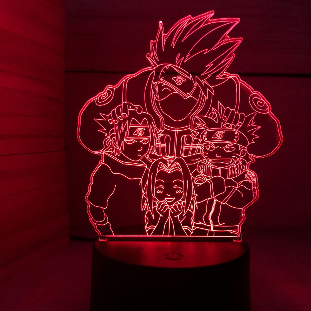 Anime Naruto Uzumaki LED Night - огляд і ціна 3D Printing Lamp