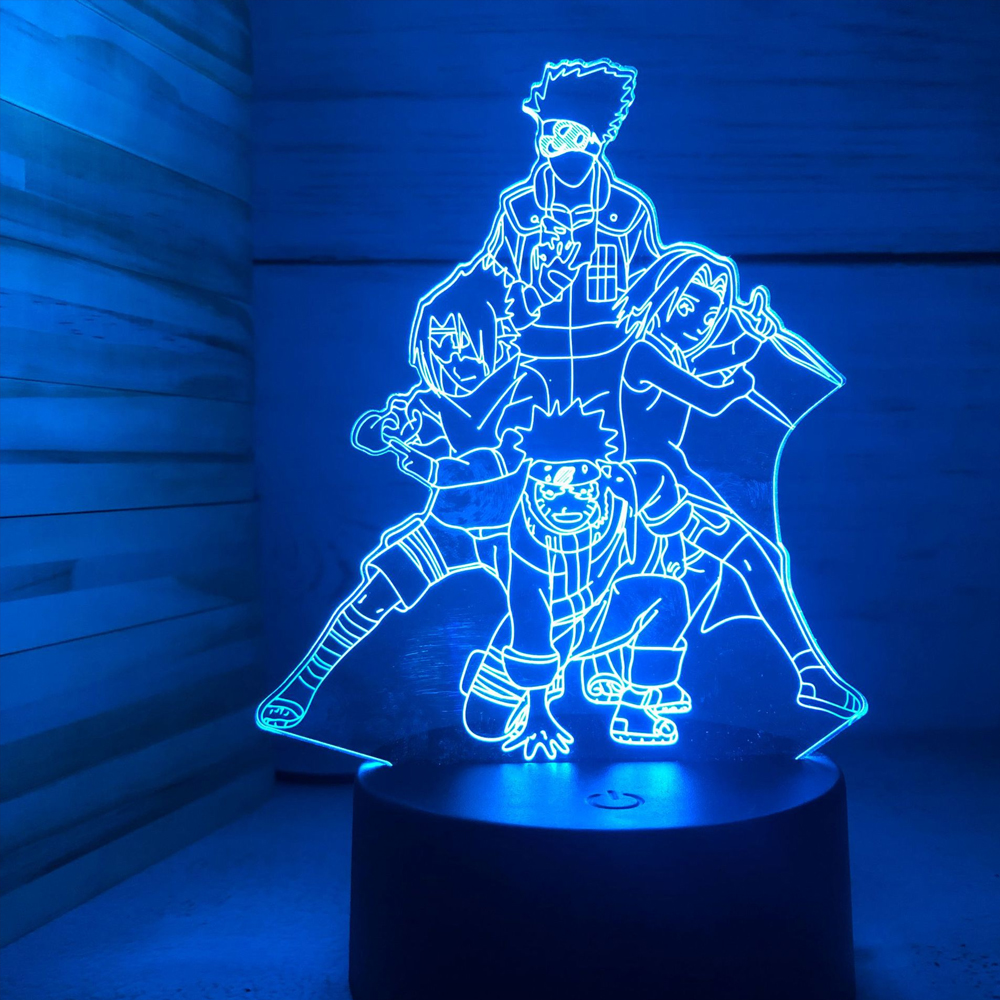 Anime Naruto Uzumaki LED Night - огляд і ціна 3D Printing Lamp