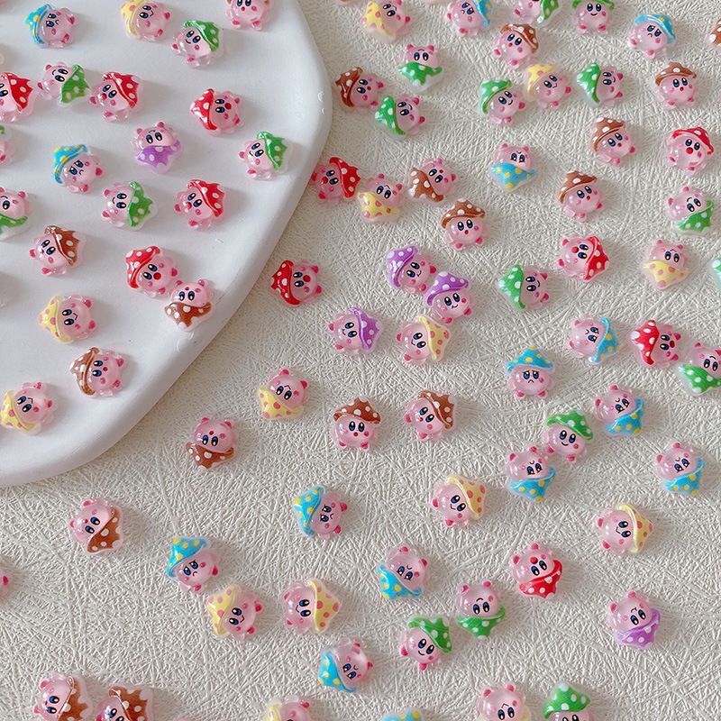 2/10/20pcs Kirby Nail Charms 3 - огляд і ціна 3D Printing Design