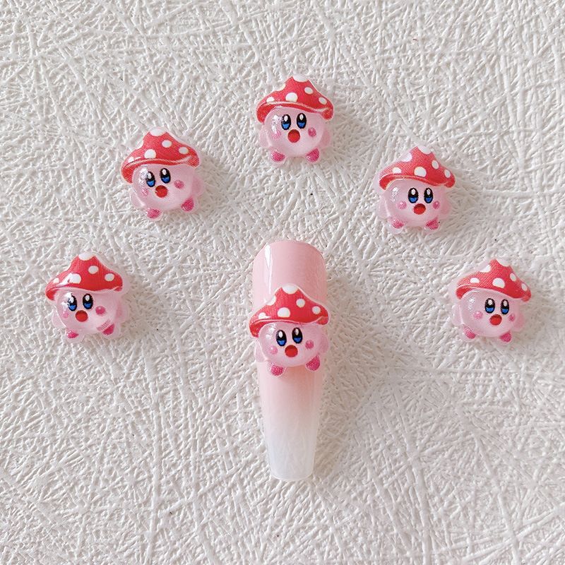 2/10/20pcs Kirby Nail Charms 3 - огляд і ціна 3D Printing Design