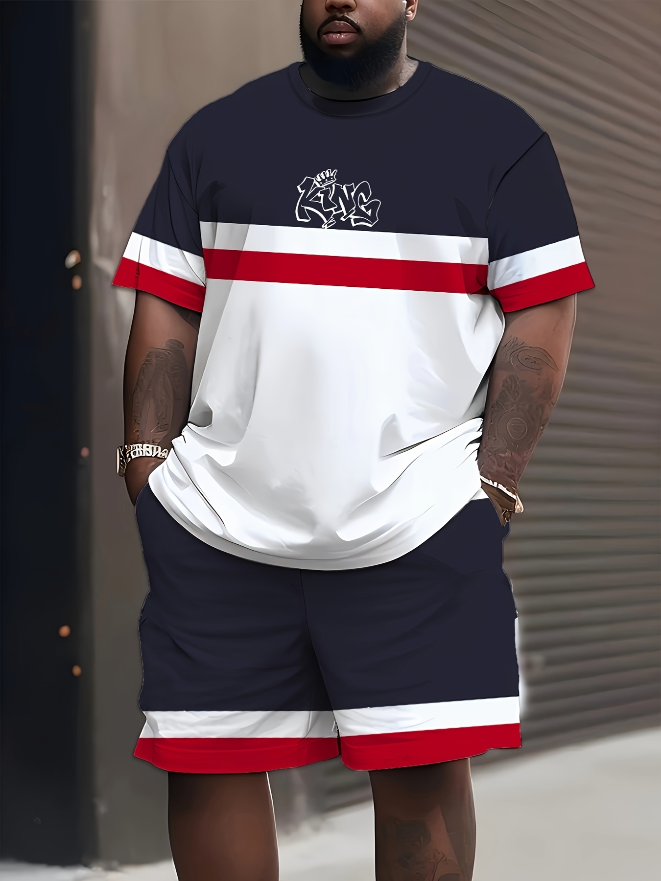 New Plus Size Men's T-shirt An - огляд і ціна 3D Printing Custom