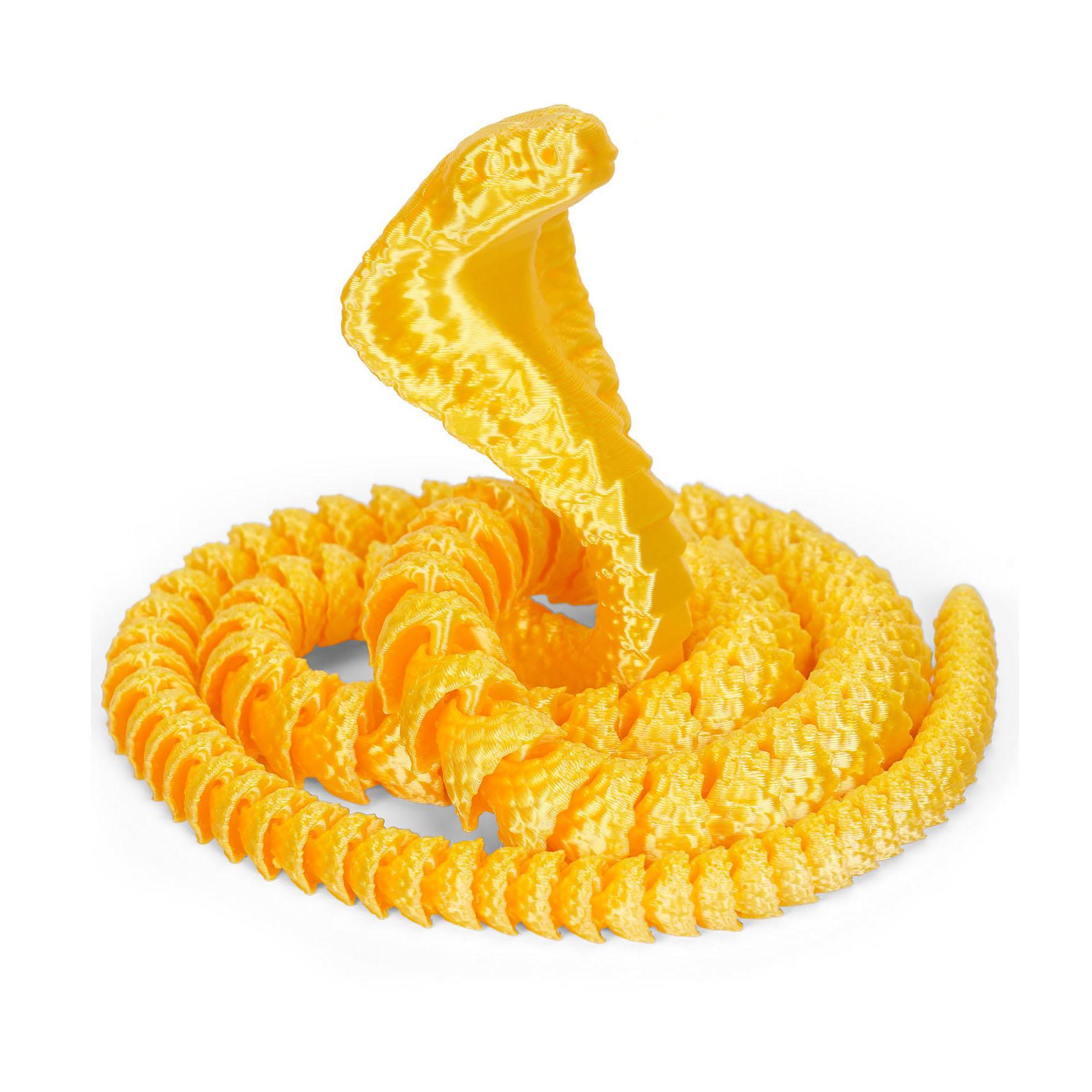 3D Printed Snake Serpent Figur - огляд і ціна 3D Printing Figure