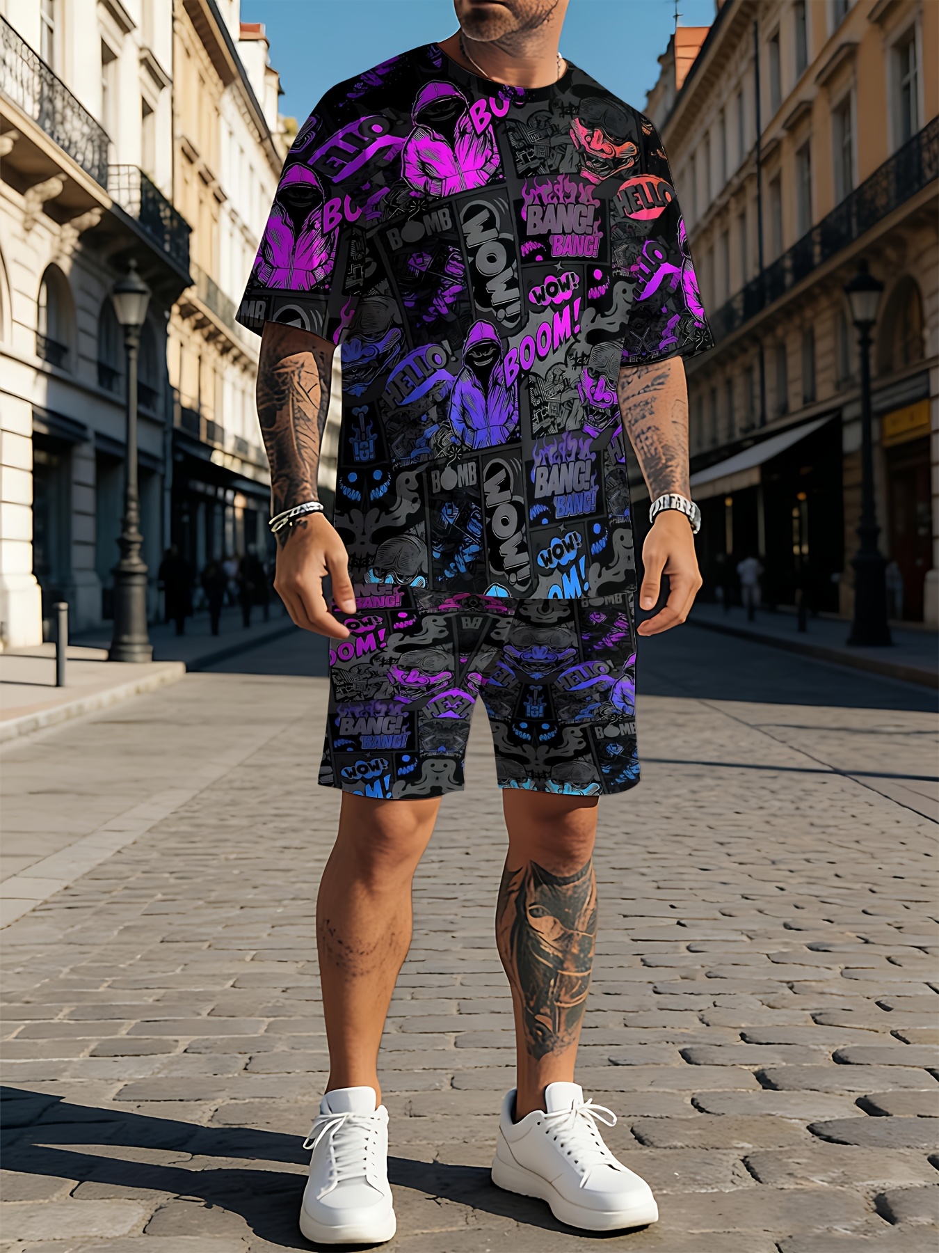 2026 Summer New Men's Short-Sl - огляд і ціна 3D Printing Design