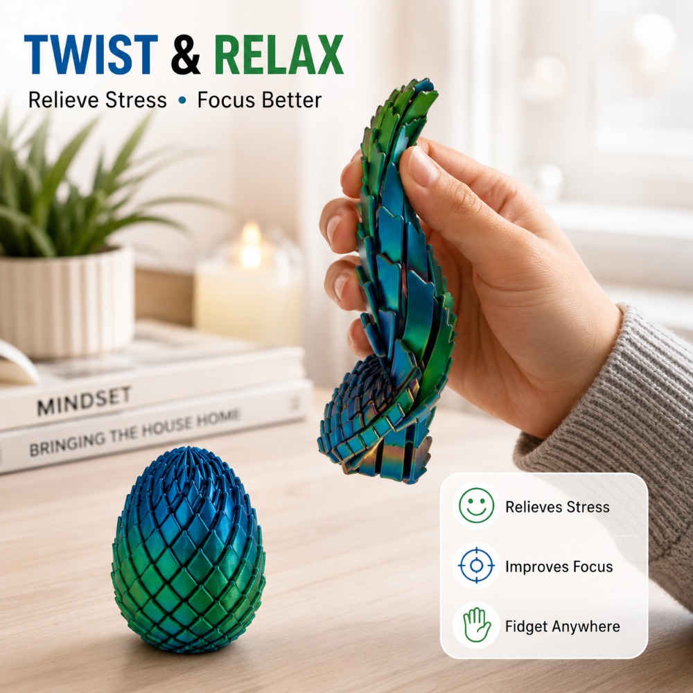 3D Printed 7.5/5.5CM Twisted D - огляд і ціна 3D Printing Gif