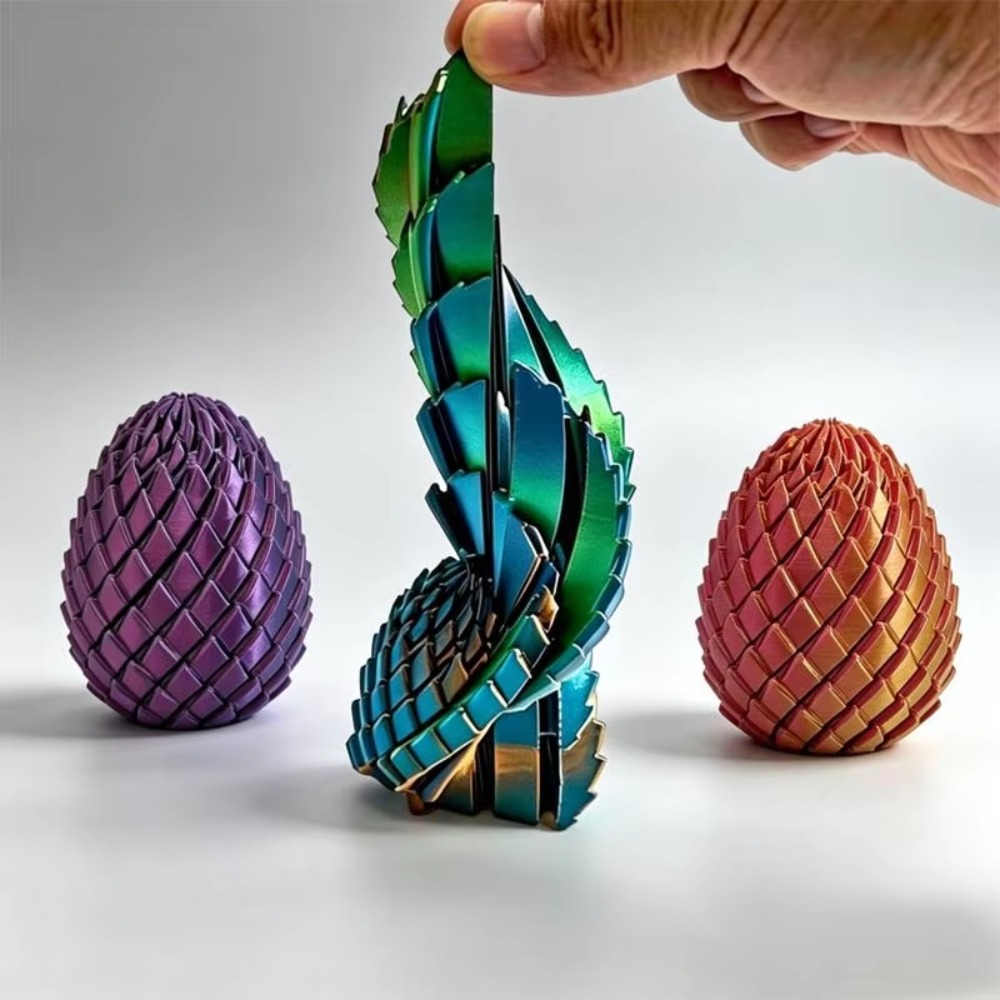 3D Printed 7.5/5.5CM Twisted D - огляд і ціна 3D Printing Gif