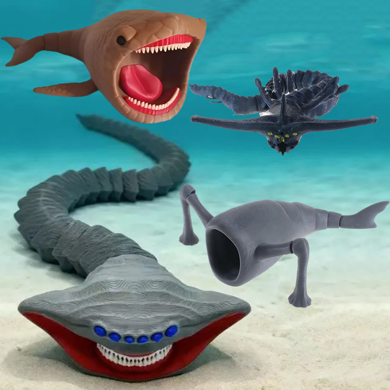 1/4pc 3D Printing Sea Eater Bl - огляд і ціна 3D Printing Gif