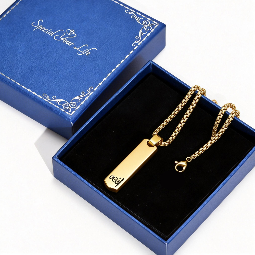 3D Bar Necklace, Cool Simple D - огляд і ціна 3D Printing Jewellery