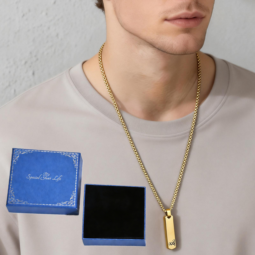 3D Bar Necklace, Cool Simple D - огляд і ціна 3D Printing Jewellery