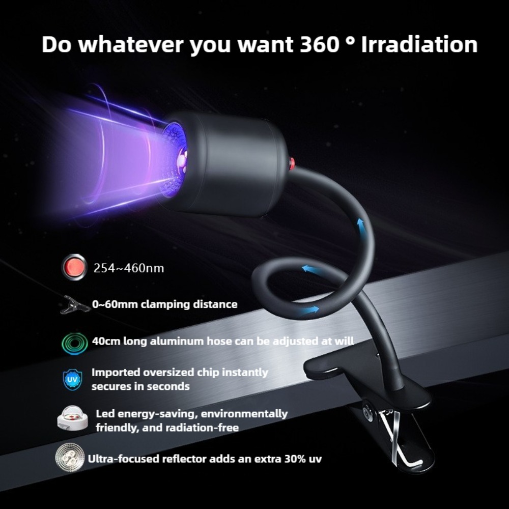 Handheld Clamp UV Curing Lamp  - огляд і ціна 3D Printing Lamp