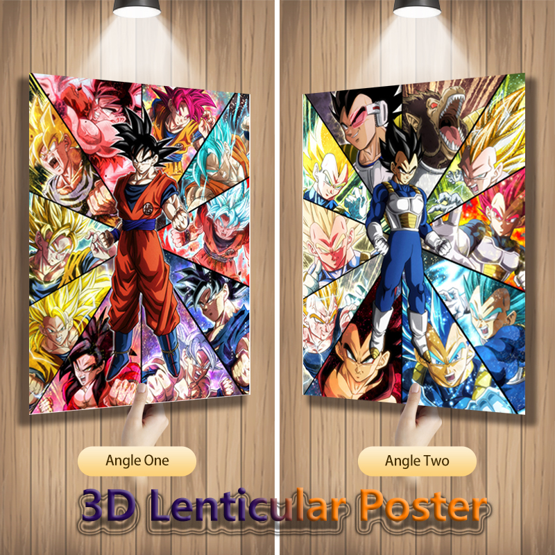 Anime 3D Lenticular Posters Fl - огляд і ціна 3D Printing Idea