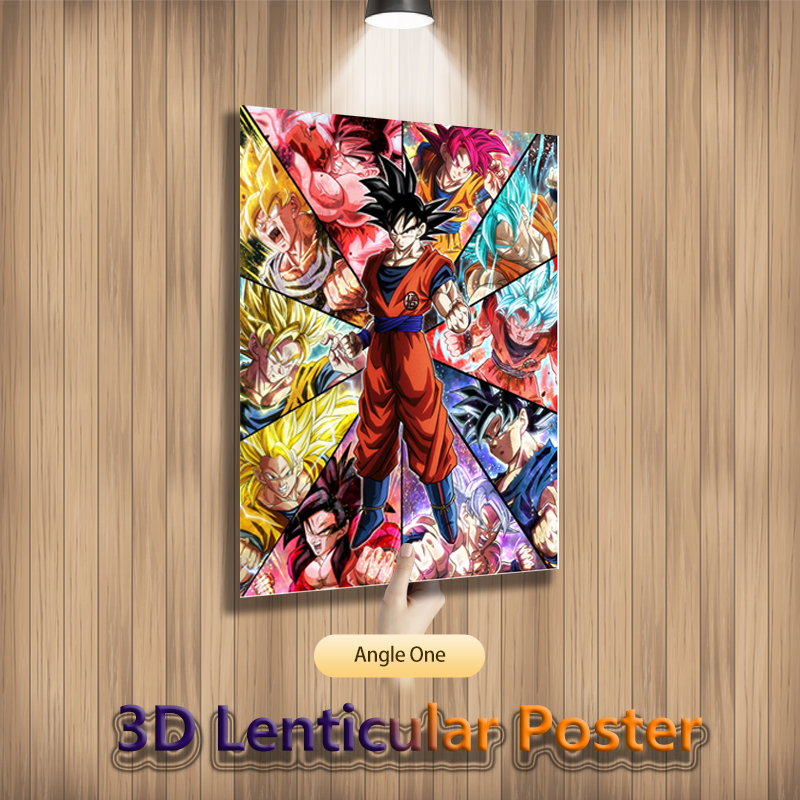 Anime 3D Lenticular Posters Fl - огляд і ціна 3D Printing Idea