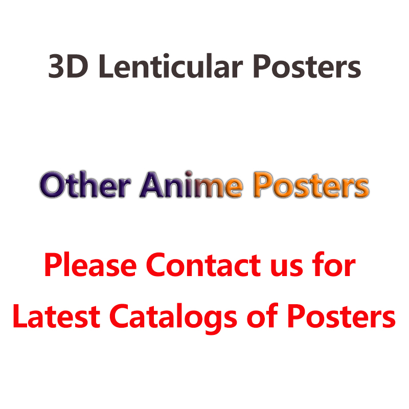 Anime 3D Lenticular Posters Fl - огляд і ціна 3D Printing Idea