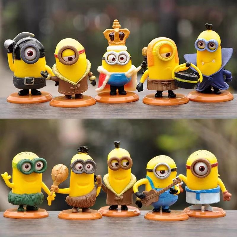 New Cute Cartoon 10Pcs/Set Kaw - огляд і ціна 3D Printing Toys