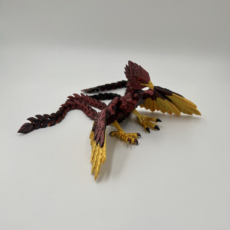 3D Printed Movable Phoenix Bir - огляд і ціна 3D Printing Eagle