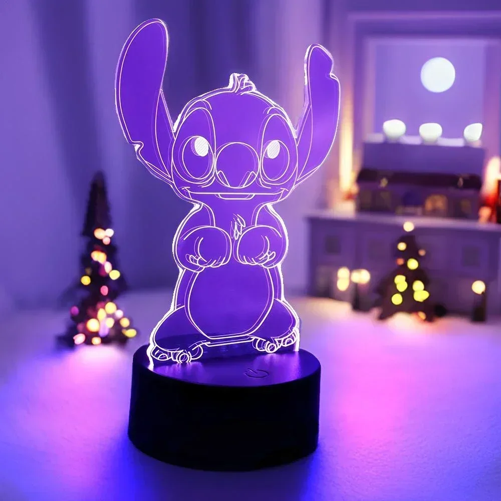 LED Night Light Illusion Stitc - огляд і ціна 3D Printing Lamp