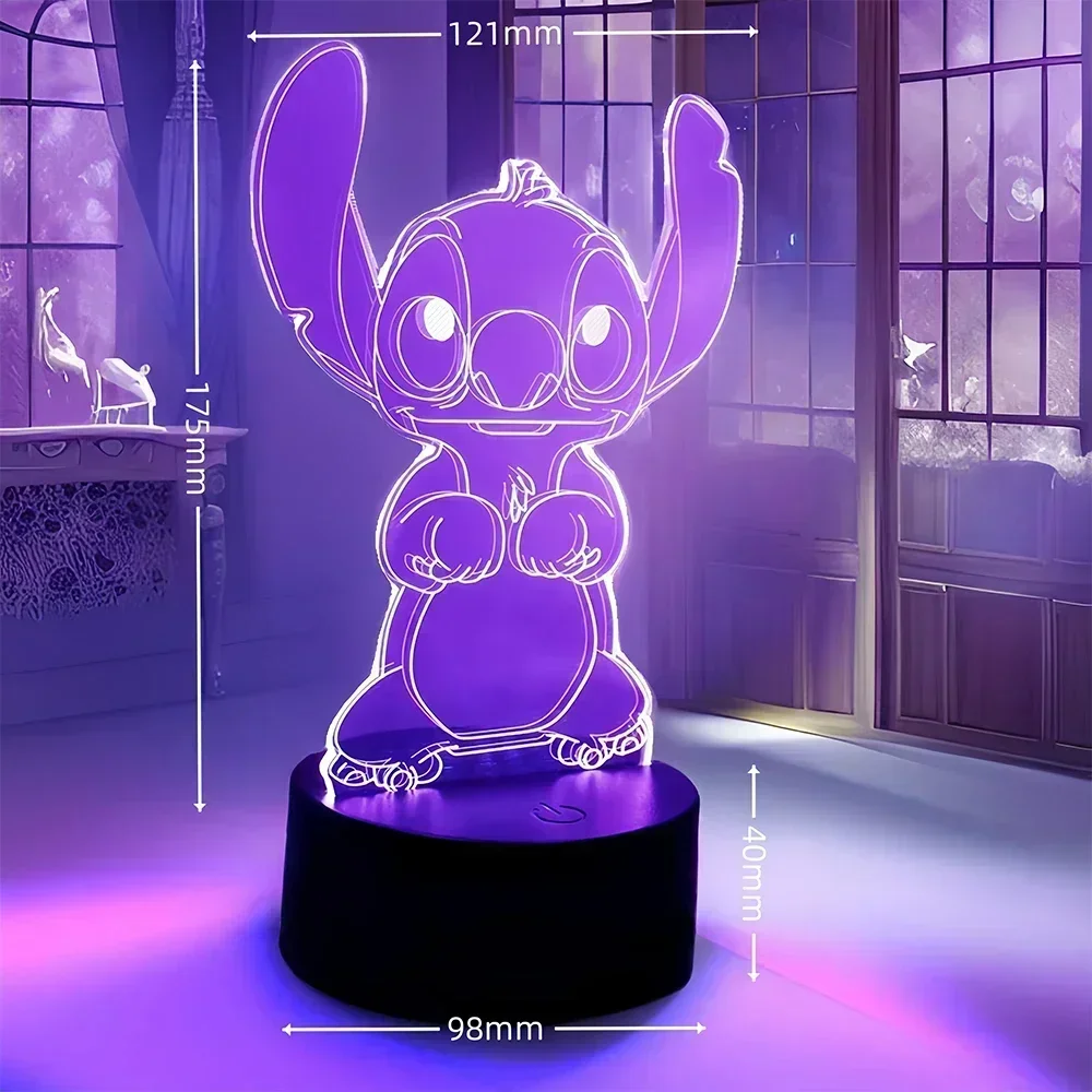 LED Night Light Illusion Stitc - огляд і ціна 3D Printing Lamp