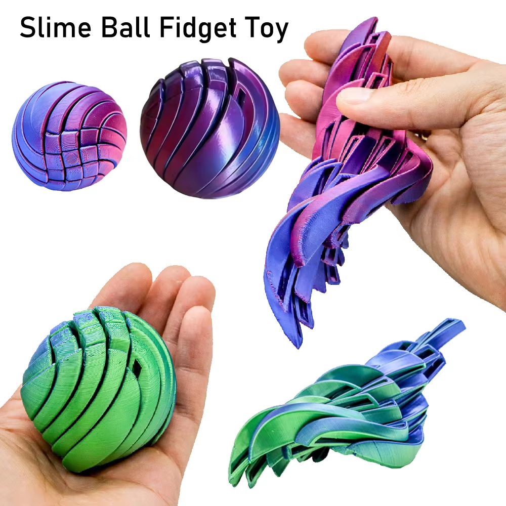 Creative 3D Printed Slime Ball - огляд і ціна 3D Printing Liquid