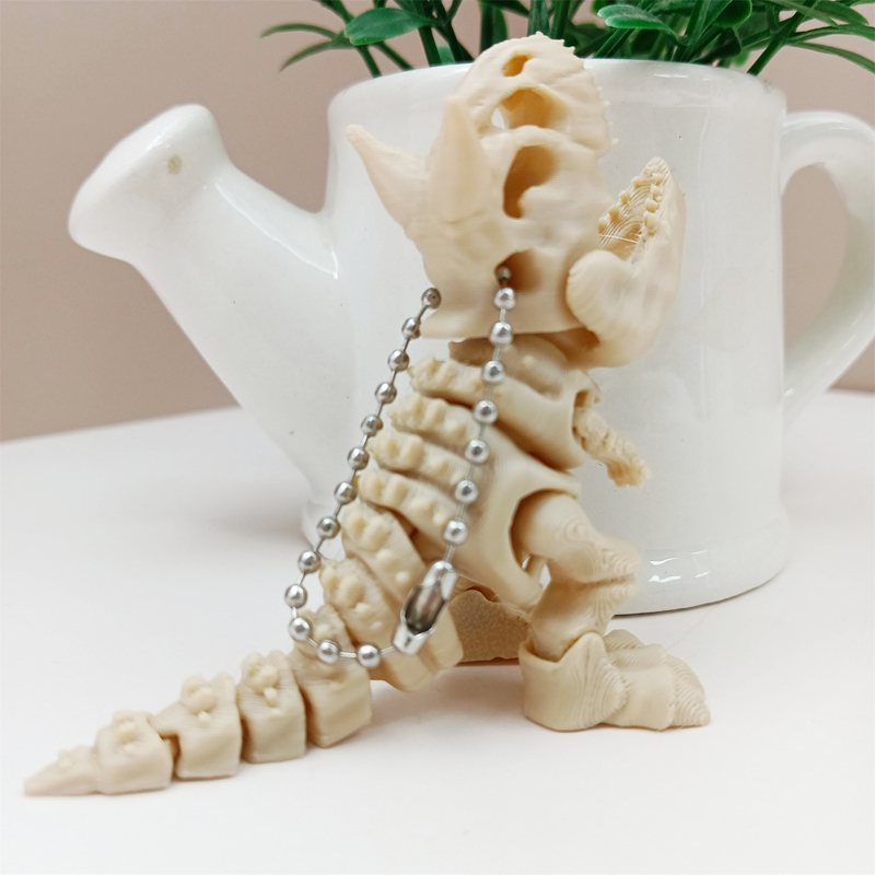 3D Printed Skeleton Bull Horn  - огляд і ціна 3D Printing Gif