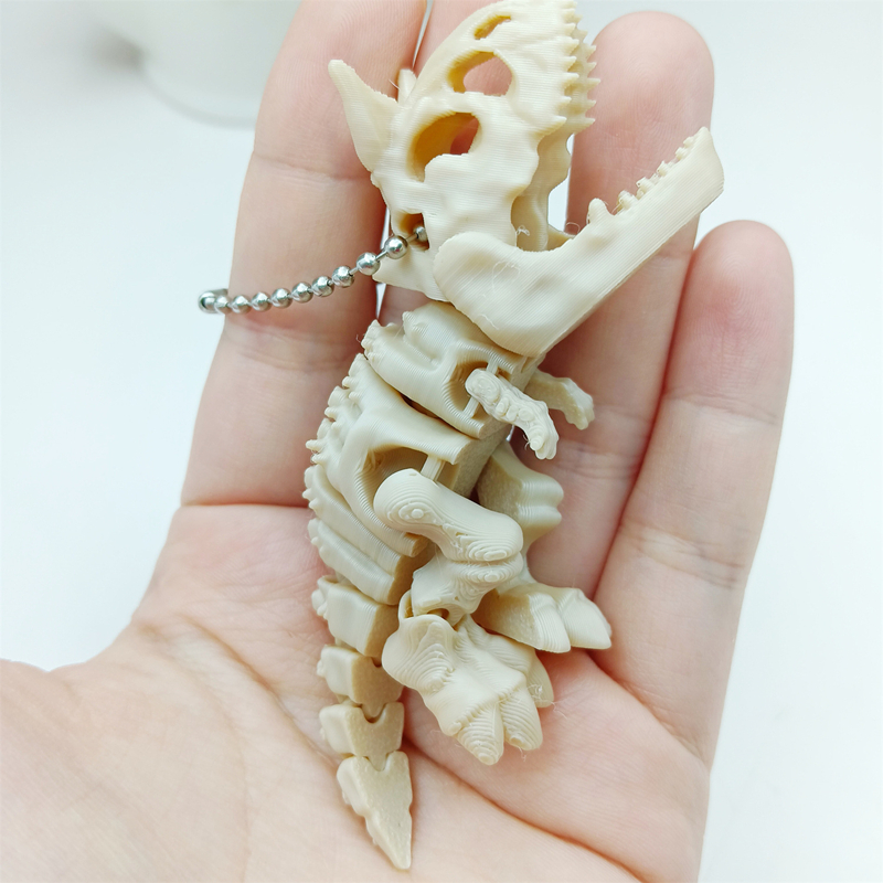 3D Printed Skeleton Bull Horn  - огляд і ціна 3D Printing Gif