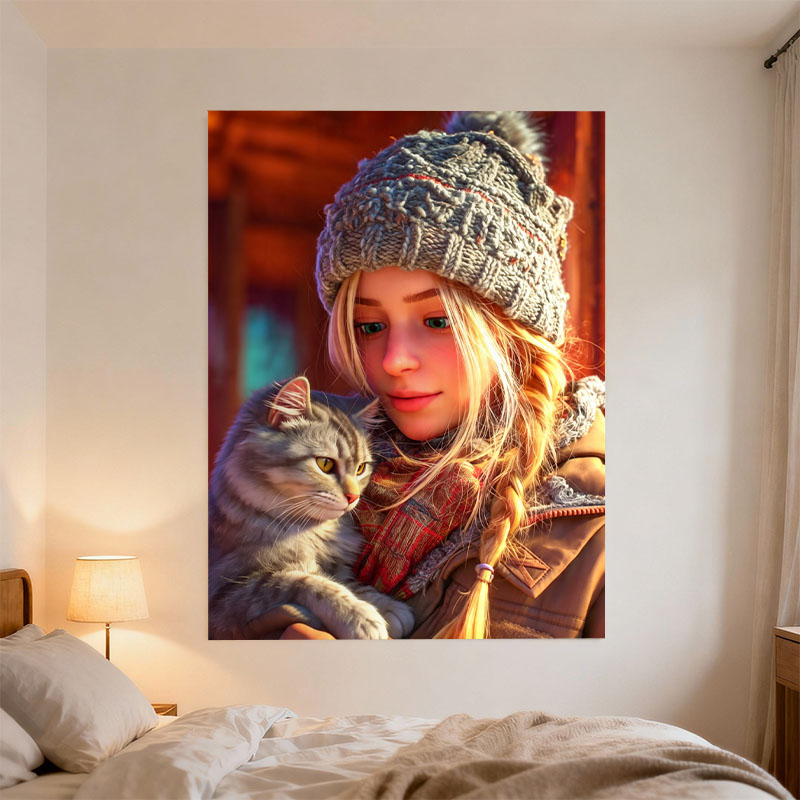 Personalized Canvas Prints in  - огляд і ціна 3D Printing Wall