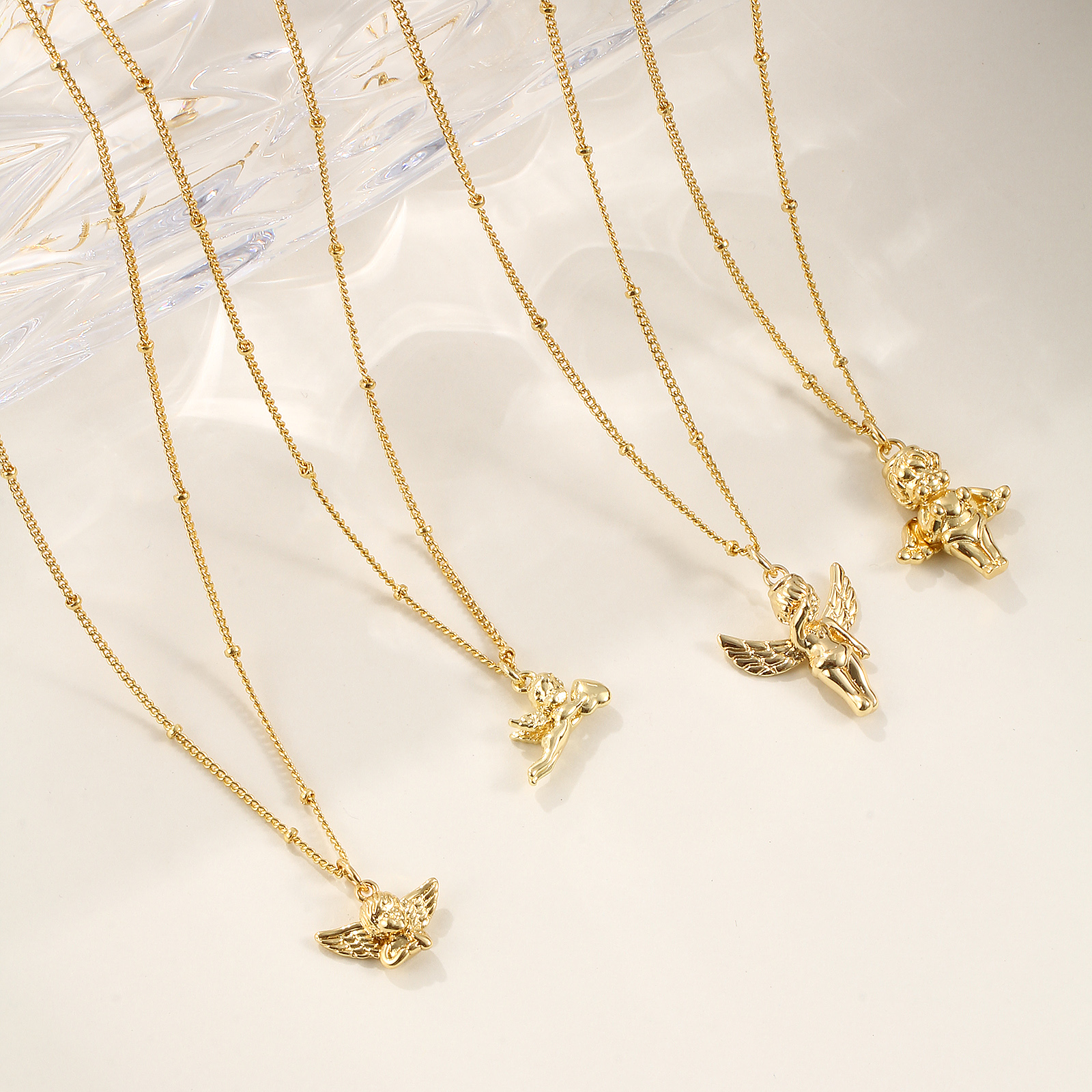 1pc Angel 3D Pendant Charm Nec - огляд і ціна 3D Printing Jewellery